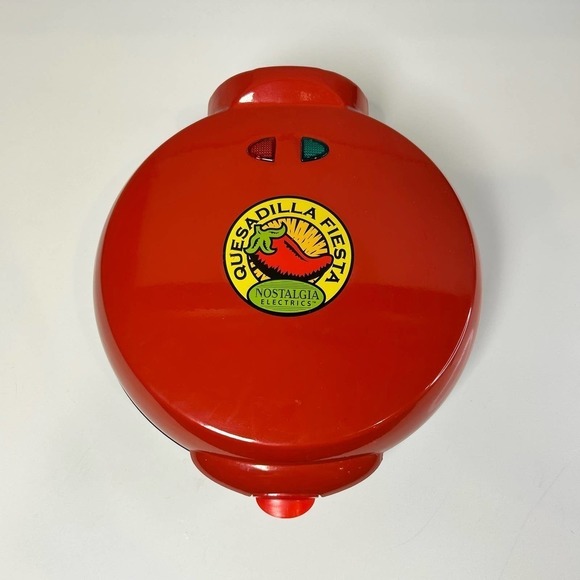 NOSTALGIA Electrics, Red Quesadilla Maker - Picture 1 of 4